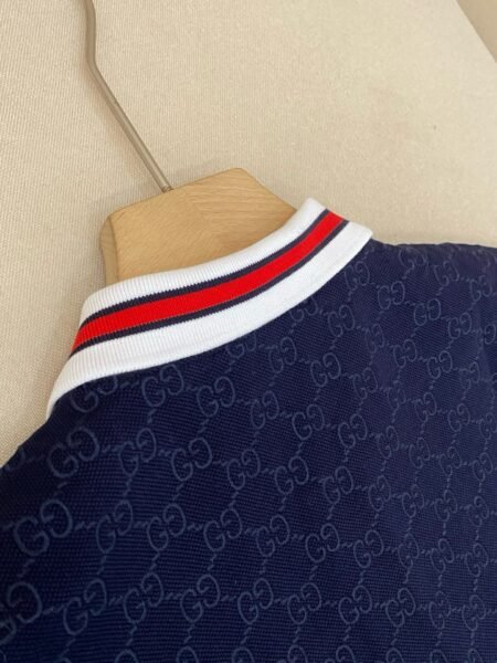 GUCCI POLO BLU SCURO - Image 8