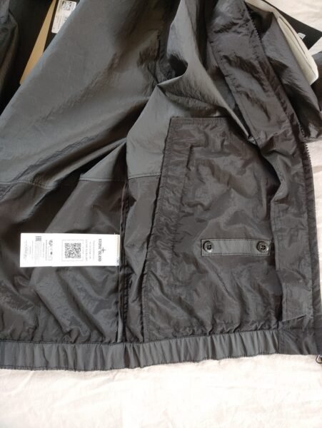 STONE ISLAND GIUBBINO 42020 NYLON METAL WATRO ANTI VENTO/PIOGGIA NERO - Image 16