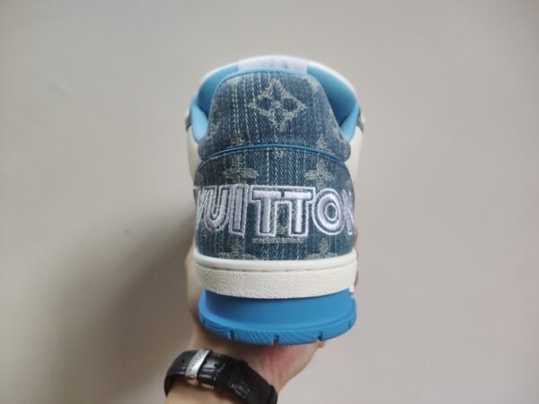 LV TRAINERS BLU DENIM - Image 7