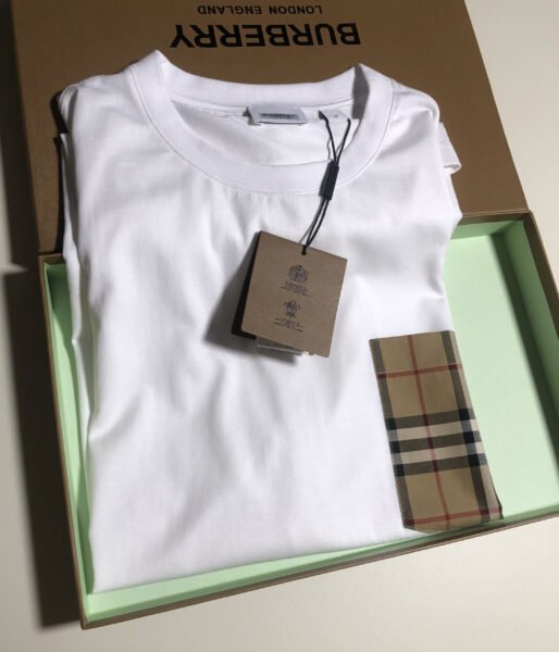 BURBERRY T SHIRT BIANCA - Image 6