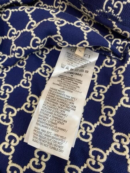 GUCCI POLO BLU E BIANCO - Image 5