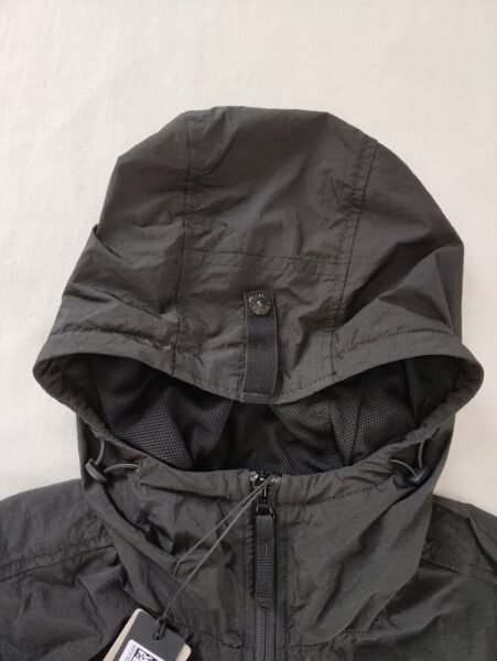 STONE ISLAND GIUBBINO 801540922 CRINKLE ANTIVENTO/ANTI PIOGGIA NERO - Image 15