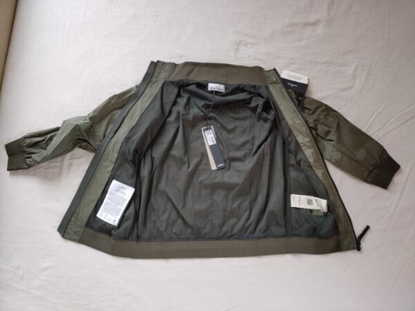 STONE ISLAND GIUBBINO 41022 CRINKLE ANTIVENTO/ANTI PIOGGIA VERDE - Image 6