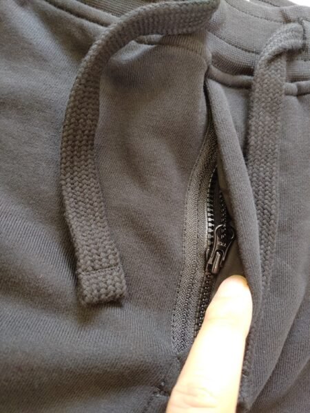 STONE ISLAND PANTALONCINO 64651 SWEAT NERO - Image 7