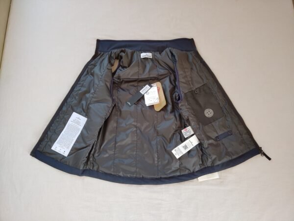 STONE ISLAND SMANICATO G0327 SOFT SHELL PADDED BLU SCURO - Image 9