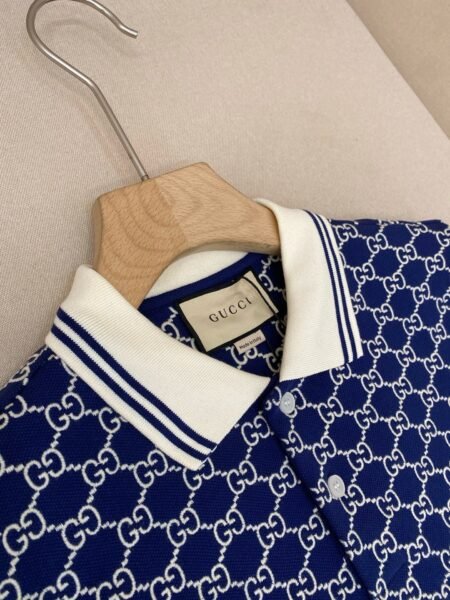 GUCCI POLO BLU E BIANCO - Image 6