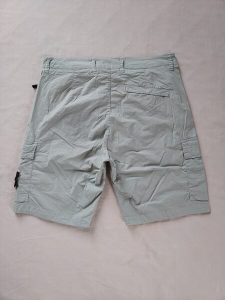 STONE ISLAND PANTALONCINO L0803 STRETCH COTTON CARGO SKY COLOR - Image 6