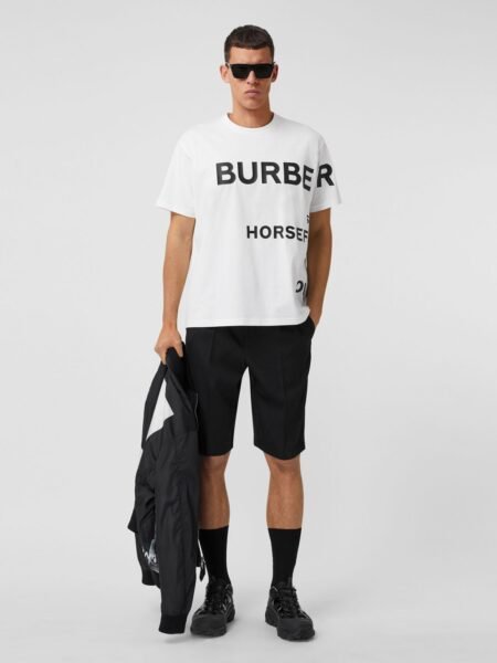 BURBERRY T SHIRT BIANCA - Image 6