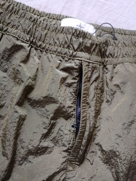 STONE ISLAND PANTALONCINO L0219 NYLON METAL VERDE - Image 7