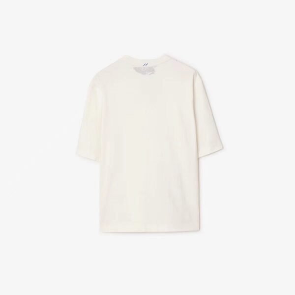 BURBERRY T SHIRT BIANCA - Image 4