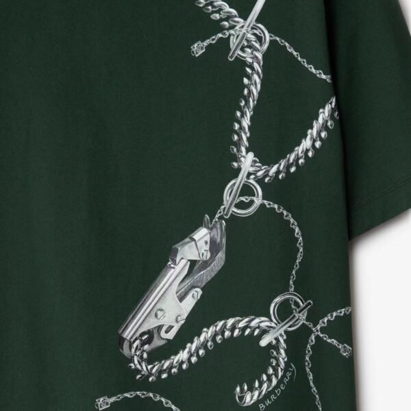 BURBERRY T SHIRT VERDE - Image 8
