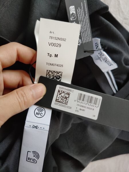 STONE ISLAND T SHIRT 2NS92 NERO - Image 4
