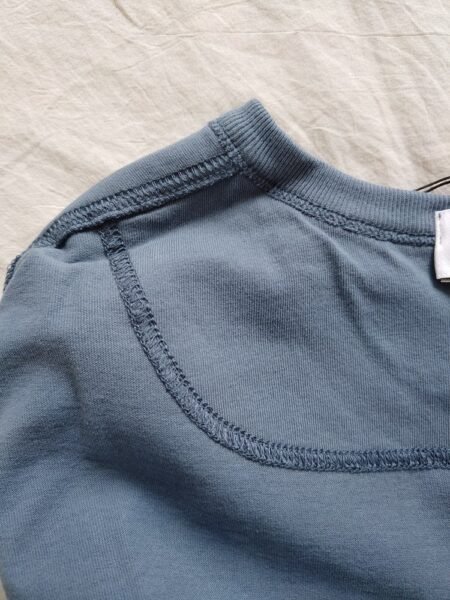 STONE ISLAND T SHIRT 20444 OVERSIZE FIT RICAMATA BLU - Image 15