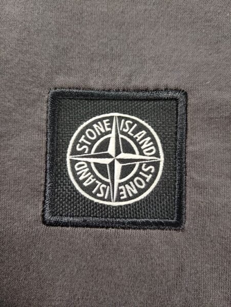STONE ISLAND T SHIRT 24113 MERCERISED COTTON COLOR CARBONE - Image 4