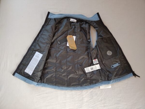 STONE ISLAND SMANICATO G0327 SOFT SHELL PADDED CELESTE - Image 7