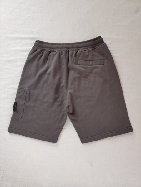 STONE ISLAND PANTALONCINO 64651 SWEAT COLOR CARBONE - Image 4