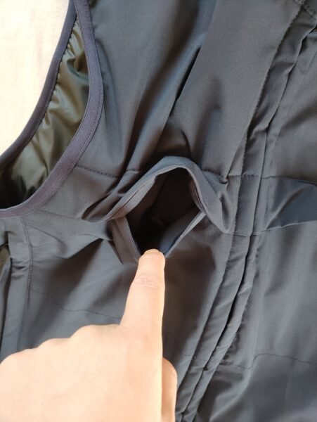 STONE ISLAND SMANICATO G0327 SOFT SHELL PADDED BLU SCURO - Image 11