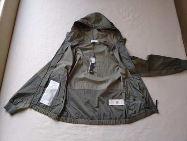 STONE ISLAND GIUBBINO 42020 NYLON METAL WATRO ANTI VENTO/PIOGGIA VERDE - Image 10