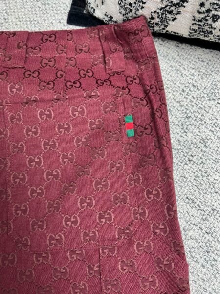 GUCCI PANTALONCINO BORDEAUX - Image 5