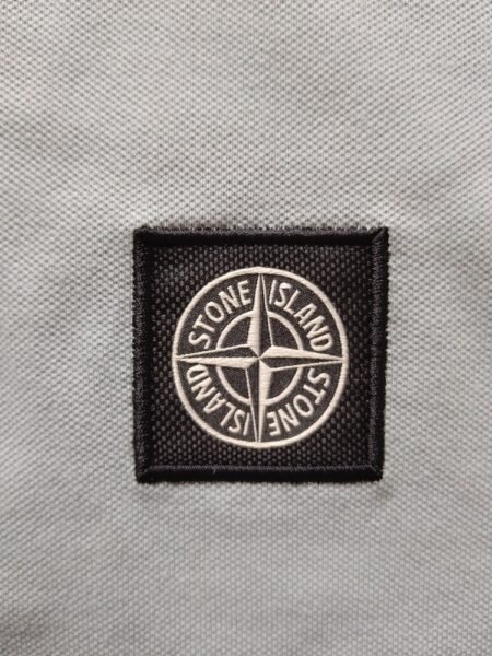 STONE ISLAND POLO 2SC17 GRIGIO CHIARO - Image 5