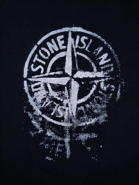 STONE ISLAND T SHIRT 2RC87 REFLECTIVE NERO - Image 6