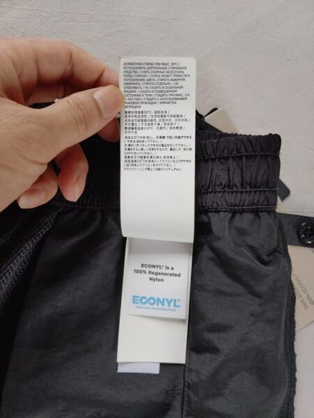 STONE ISLAND PANTALONCINO L0219 NYLON METAL NERO - Image 18