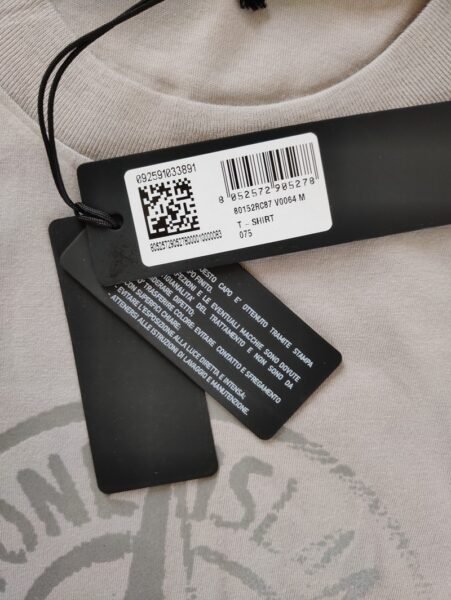 STONE ISLAND T SHIRT 2RC87 REFLECTIVE GRIGIO - Image 11
