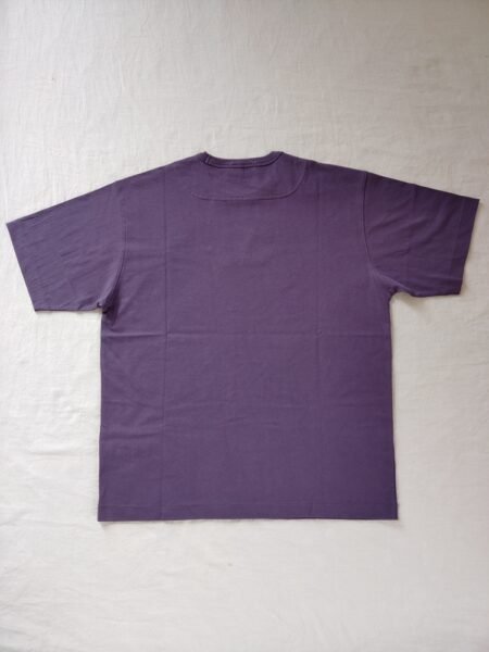 STONE ISLAND T SHIRT 20444 OVERSIZE FIT RICAMATA VIOLA - Image 5