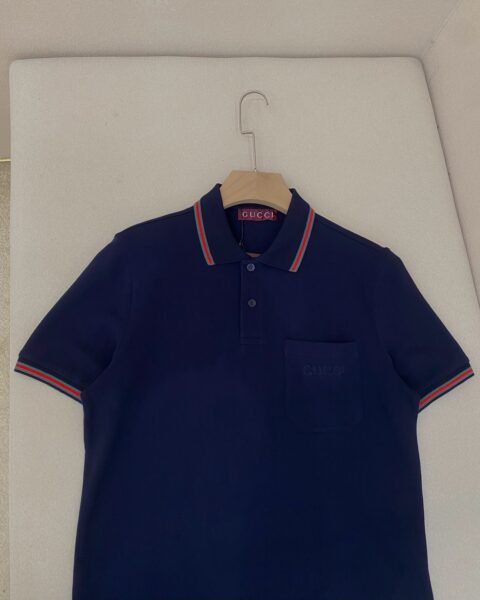 GUCCI POLO BLU - Image 8