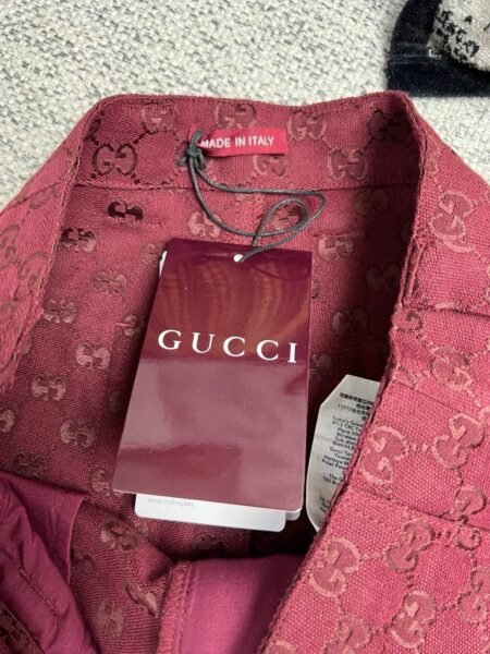 GUCCI PANTALONCINO BORDEAUX - Image 6