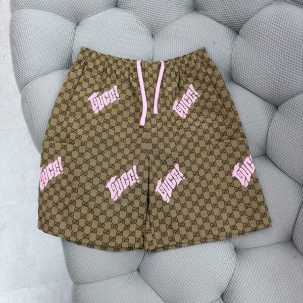 GUCCI PANTALONCINO BEIGE E ROSA - Image 8