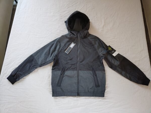 STONE ISLAND GIUBBINO 42020 NYLON METAL WATRO ANTI VENTO/PIOGGIA NERO - Image 21