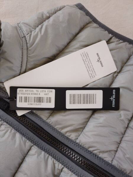 STONE ISLAND SMANICATO G0124 GRIGIO CHIARO - Image 11