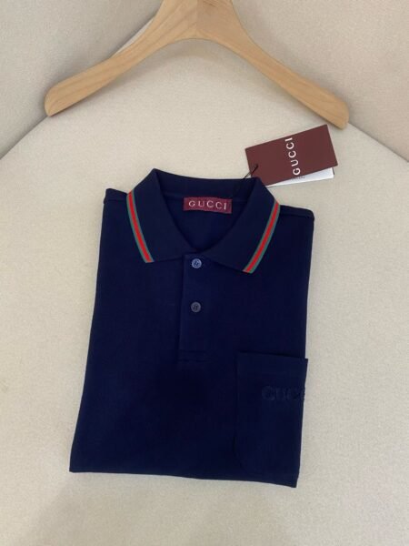 GUCCI POLO BLU - Image 9