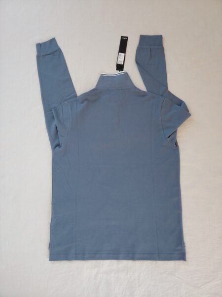 STONE ISLAND LONG SLEEVE POLO 2SL18 BLU CHIARO - Image 6