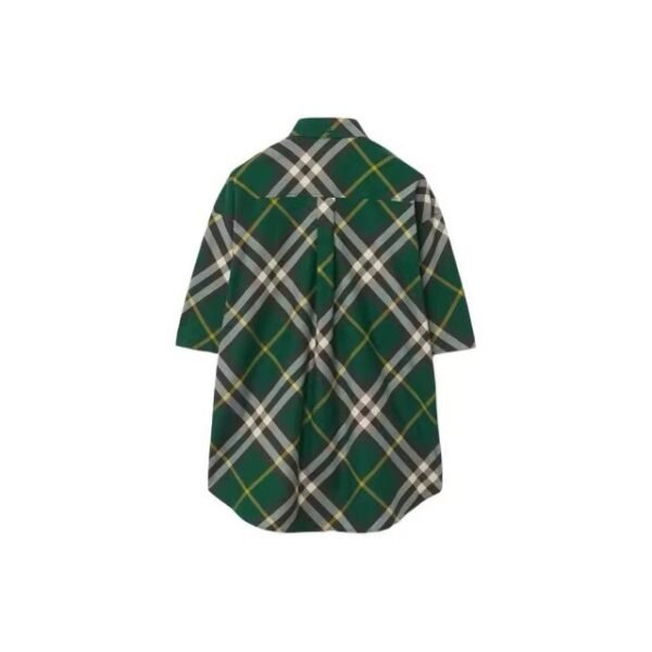 BURBERRY CAMICIA VERDE - Image 7