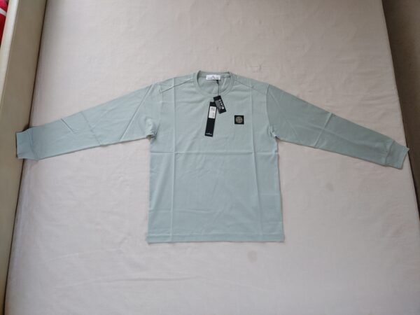 STONE ISLAND LONG SLEEVE 22713 VERDE CHIARO - Image 14
