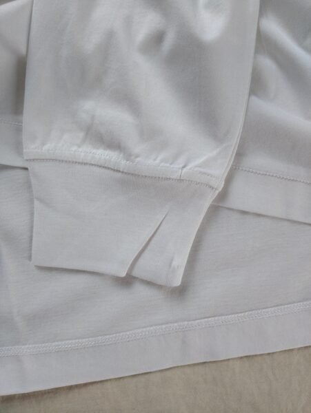 STONE ISLAND LONG SLEEVE 22713 BIANCO - Image 4