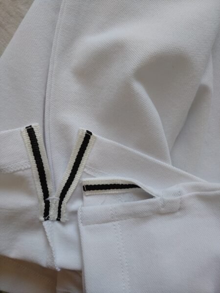 STONE ISLAND LONG SLEEVE POLO 2SL18 BIANCO - Image 5