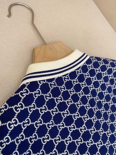 GUCCI POLO BLU E BIANCO - Image 8