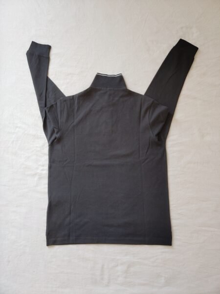 STONE ISLAND LONG SLEEVE POLO 2SL18 NERO - Image 6