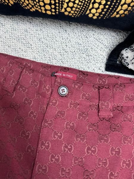 GUCCI PANTALONCINO BORDEAUX - Image 7