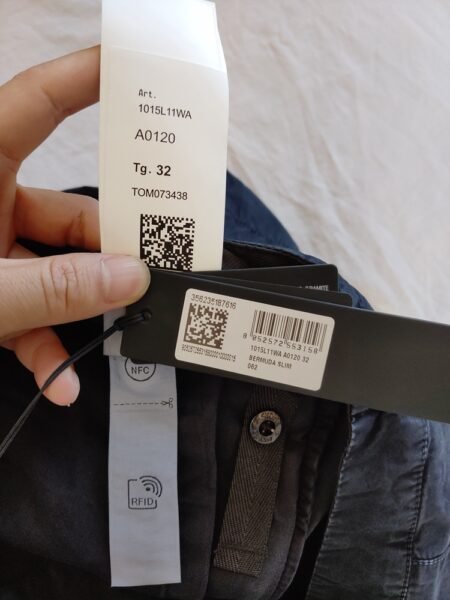 STONE ISLAND PANTALONCINO L11WA BLU SCURO - Image 8