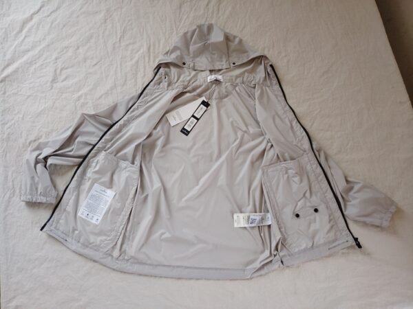 STONE ISLAND GIUBBINO 43831 SKIN TOUCH PACKABLE GRIGIO - Image 8