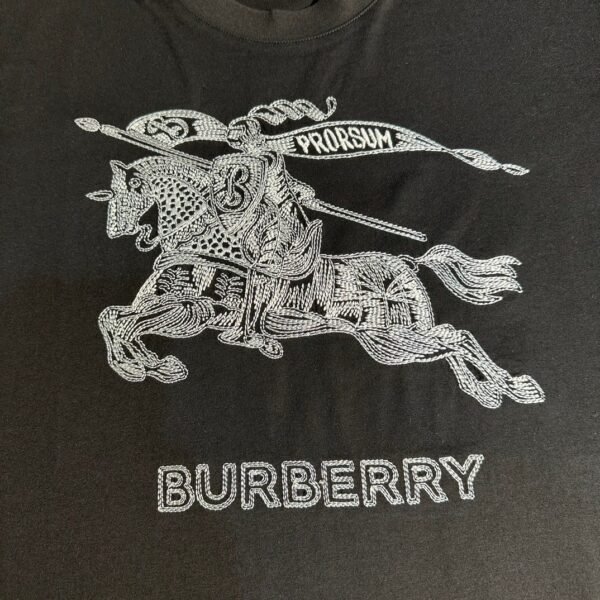 BURBERRY T SHIRT NERA - Image 7
