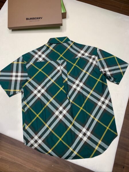 BURBERRY CAMICIA VERDE - Image 8