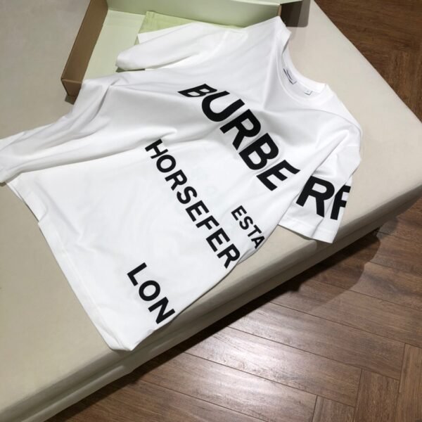BURBERRY T SHIRT BIANCA - Image 8
