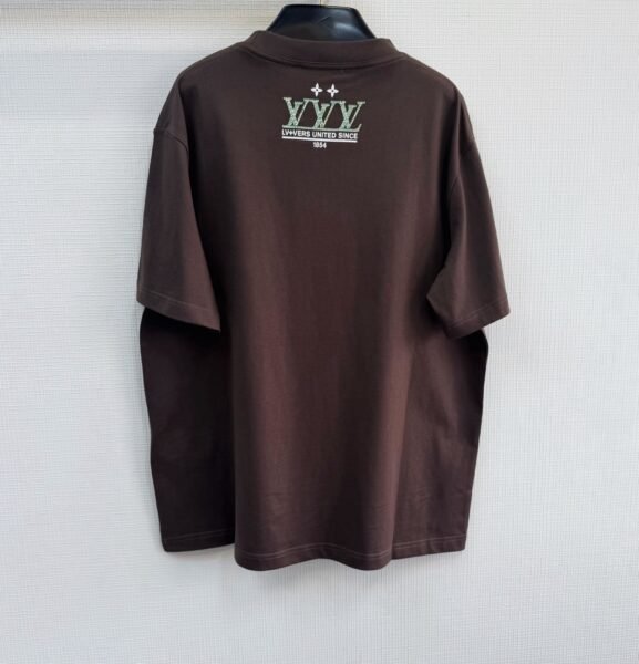 LOUIS VUITTON T SHIRT MARRONE - Image 8