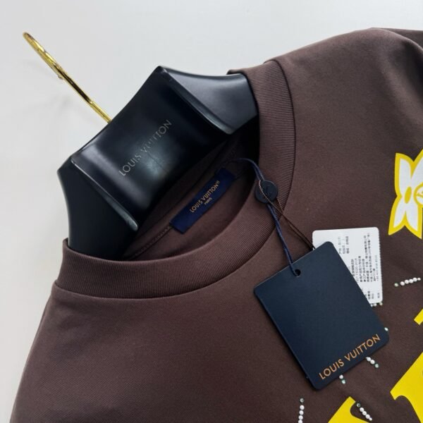 LOUIS VUITTON T SHIRT MARRONE - Image 5