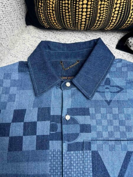 LOUIS VUITTON CAMICIA COLOR JEANS - Image 4